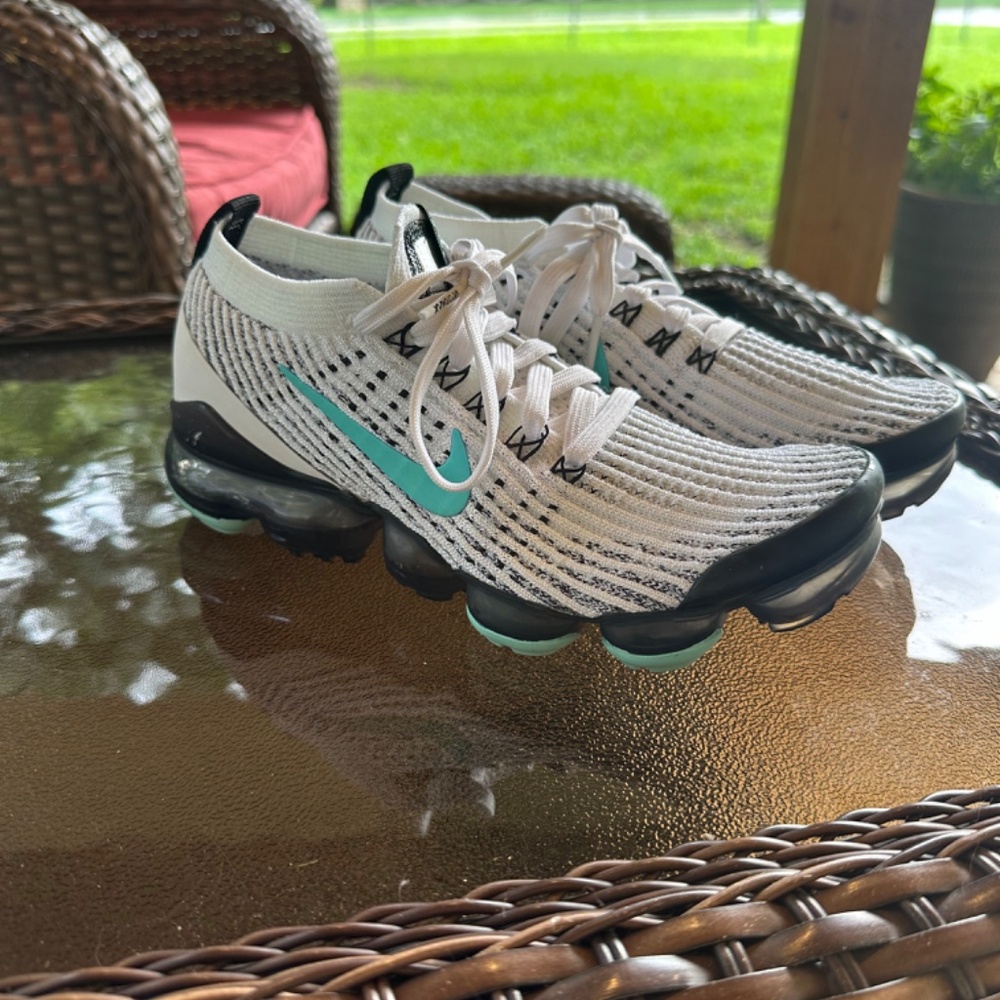 Nike VaporMax Flynit 3 "Tiffany Teal" - Picture 2 of 4